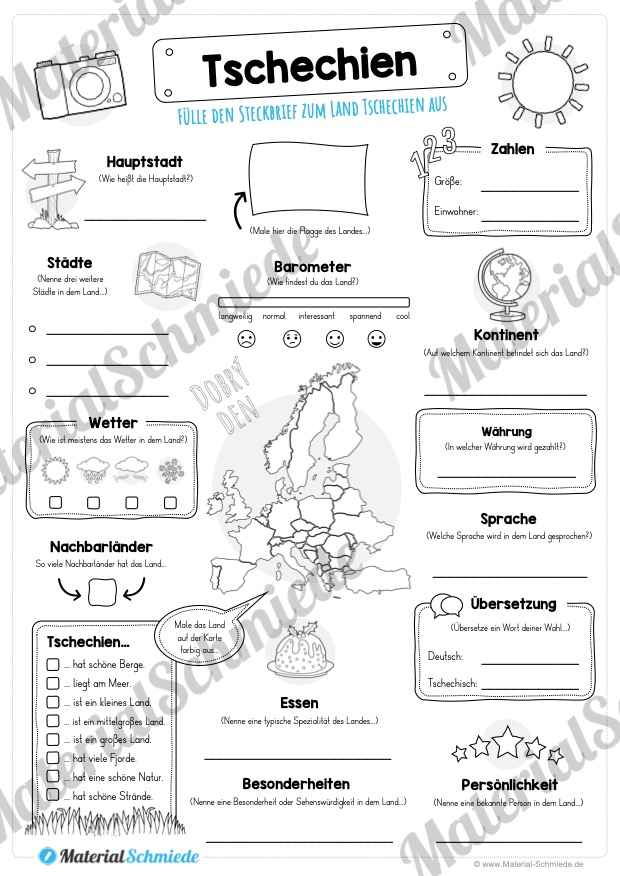 Steckbrief Tschechien (Vorschau)