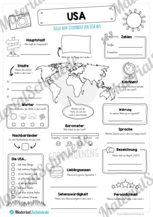 Steckbrief USA (Vorschau)