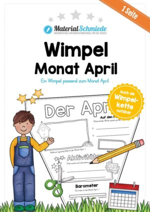 materialschmiede-sachkunde-kalender-monate-april-wimpel-deckblatt