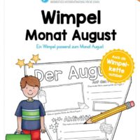 Wimpel: Monat August