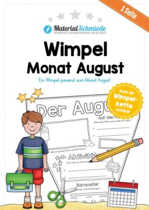 Wimpel: Monat August