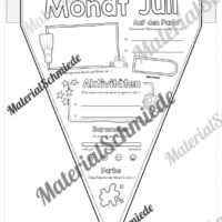 Wimpel: Monat Juli (Vorschau)