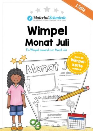 Wimpel: Monat Juli