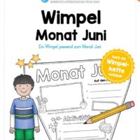 Wimpel: Monat Juni