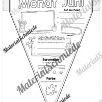 Wimpel: Monat Juni (Vorschau)