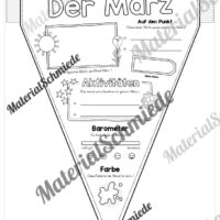 Wimpel: Monat März (Vorschau)