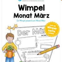 Wimpel: Monat März