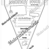 Wimpel: Monat Mai (Vorschau)