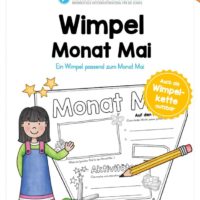 Wimpel: Monat Mai