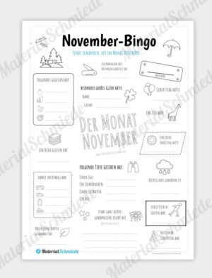 Bingo: Monat November