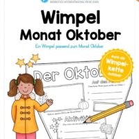 Wimpel: Monat Oktober