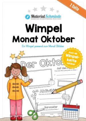 Wimpel: Monat Oktober