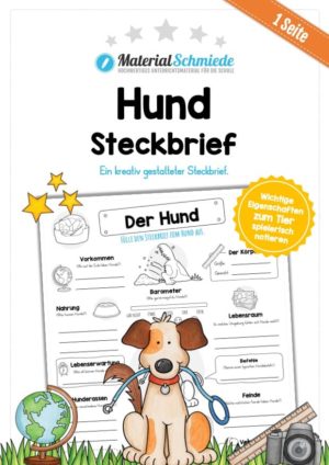 Steckbrief Hund