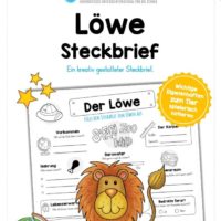 Steckbrief Löwe