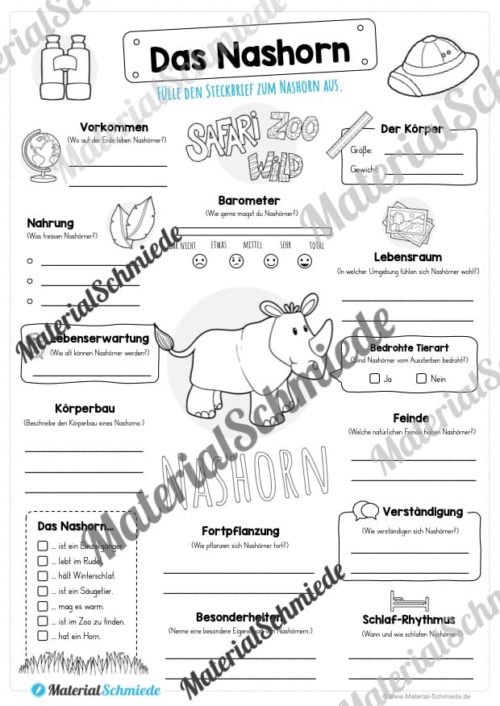 Steckbrief Nashorn (Vorschau)