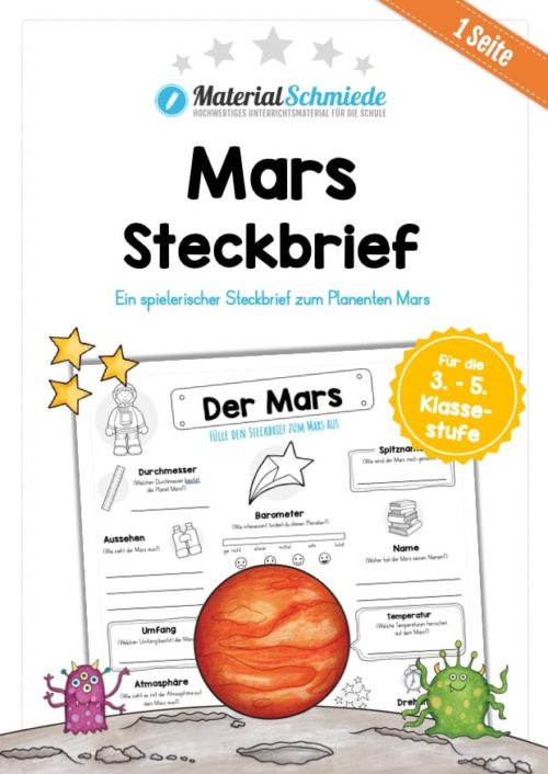 Steckbrief: Planet Mars