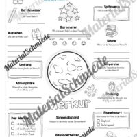 Steckbrief: Planet Merkur (Vorschau)