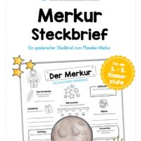 Steckbrief: Planet Merkur