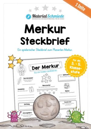 Steckbrief: Planet Merkur
