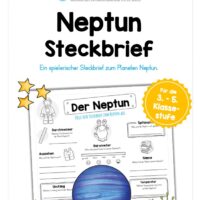 Steckbrief: Planet Neptun