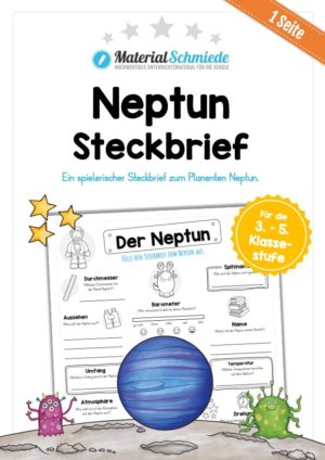 Steckbrief: Planet Neptun