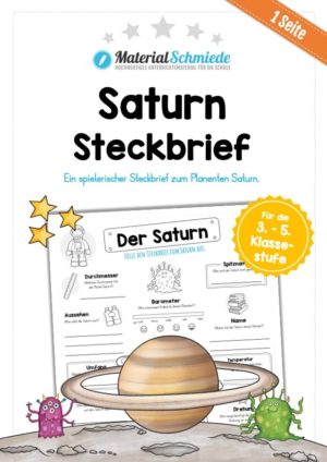 Steckbrief: Planet Saturn