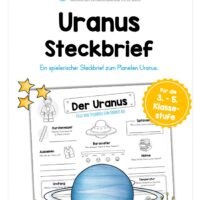 Steckbrief: Planet Uranus