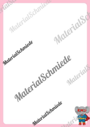Briefpapier für die Elefantenklasse (Arbeitsblatt 03)