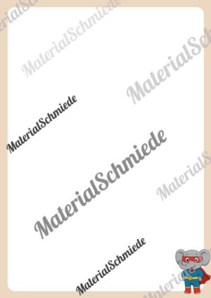 Briefpapier für die Elefantenklasse (Arbeitsblatt 05)