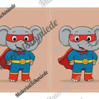 Gruppenschilder für die Elefantenklasse (Arbeitsblatt 07)