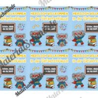 Begrüßungs-Kärtchen für die Elefantenklasse (Arbeitsblatt 07)