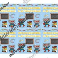 Begrüßungs-Kärtchen für die Elefantenklasse (Arbeitsblatt 08)