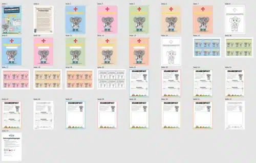 Krankenmappe für die Elefantenklasse (Überblick)