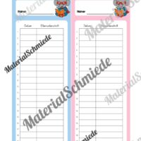 Lesepass & Leseurkunde für die Elefantenklasse (Arbeitsblatt 04)