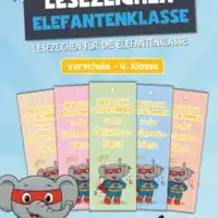 Lesezeichen für die Elefantenklasse