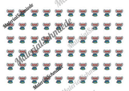 Lob-Sammelkarten für die Elefantenklasse (Arbeitsblatt 10)