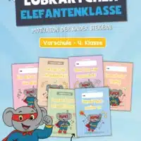 Lobkärtchen für die Elefantenklasse