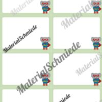 Mitteilungskarten für die Elefantenklasse (Arbeitsblatt 03)