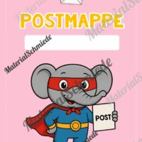 Postmappe für die Elefantenklasse (Arbeitsblatt 03)