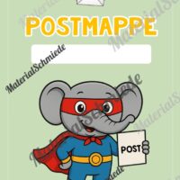 Postmappe für die Elefantenklasse (Arbeitsblatt 04)