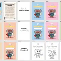 Postmappe für die Elefantenklasse (Überblick)