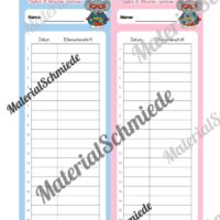 Rechenpass & Rechenurkunde für die Elefantenklasse (Arbeitsblatt 02)