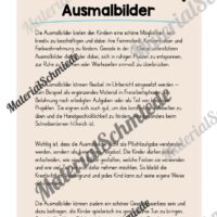 Ausmalbilder für die Eulenklasse (Arbeitsblatt 01)