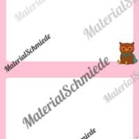 Briefpapier für die Eulenklasse (Arbeitsblatt 03)