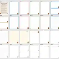 Briefpapier für die Eulenklasse (Überblick)