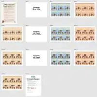 Begrüßungs-Kärtchen für die Eulenklasse (Überblick)