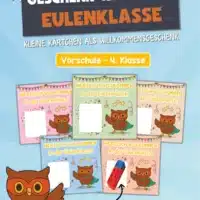 Geschenk-Kärtchen für die Eulenklasse