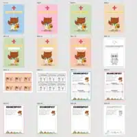 Krankenmappe für die Eulenklasse (Überblick)