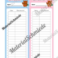 Lesepass & Leseurkunde für die Eulenklasse (Arbeitsblatt 02)