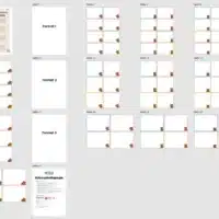 Mitteilungskarten für die Eulenklasse (Überblick)